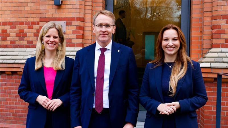 Cornelia Schmachtenberg (links) und Magdalena Finke gehören ab 12. November als Ministerinnen dem Kabinett von Ministerpräsident Daniel Günther an.