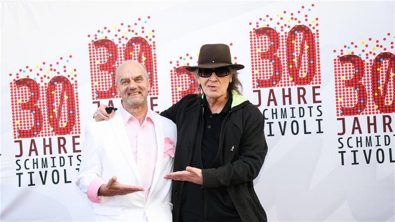 Corny Littmann und Udo Lindenberg bei der Jubiläumsgala 30 Jahre Schmidts Tivoli.