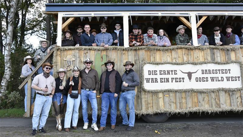 Cowgirls und Cowboys aus Bargstedt.