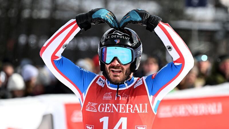 Kleine deutsche Lichtblicke bei Sarrazin-Coup in Kitzbühel Cyprien Sarrazin hat die Abfahrt in Kitzbühel gewonnen.