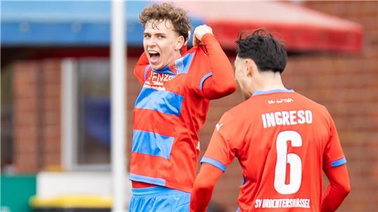 D/A-Mittelfeldspieler Dennis Groten erzielte die Treffer zum 1:1 und zum 2:1.