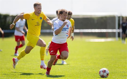 D/A-Neuzugang Tom Sanne überzeugt im Testspiel mit Toren.