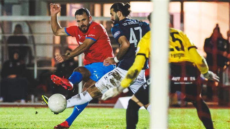 Was geht noch für D/A? Das sagen die Spieler vor der Partie beim VfB Lübeck D/A-Stürmer Haris Hyseni kehrt am Freitag in seine alte Heimat zurück.