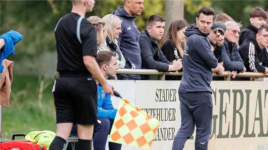 D/A-Trainer Benjamin Zielke war über die Niederlage verärgert.