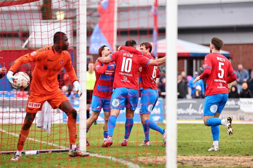 D/A feiert gegen Flensburg den dritten Sieg in Folge nach der Winterpause.