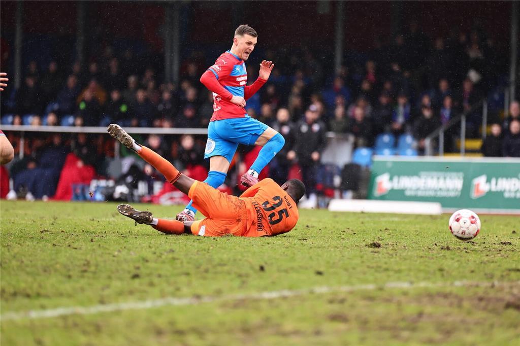D/A feiert gegen Flensburg den dritten Sieg in Folge nach der Winterpause.