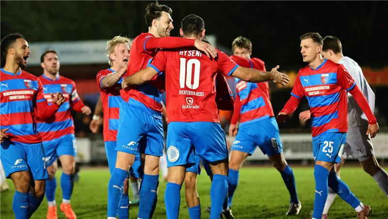 D/A führt gegen Lohne nach 18 Minuten bereits mit 2:0.