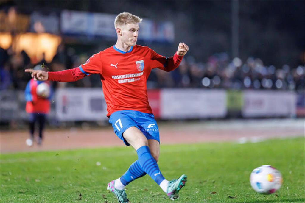 D/A gegen HSV II am 2. Februar 2024, Erste Halbzeit.