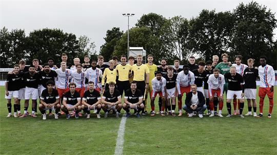 D/A spielt gegen die Kreisauswahl, das Team TAGEBLATT.