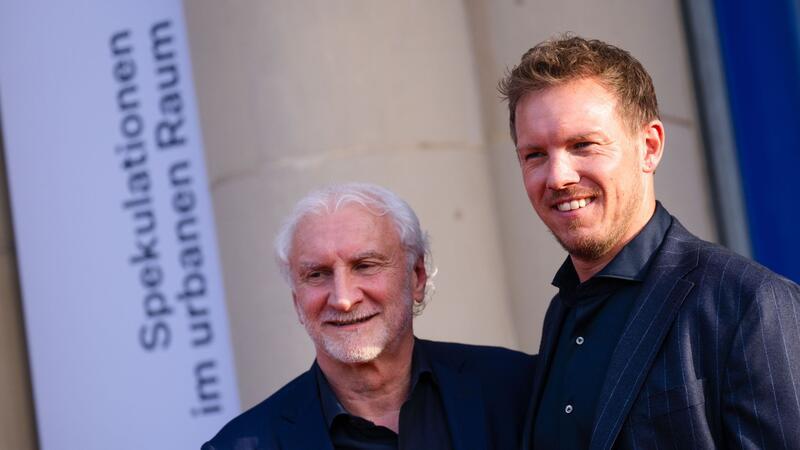 Härtefälle für Nagelsmann: EM-Nominierung nicht leicht DFB-Sportdirektor Rudi Völler (l) und Bundestrainer Julian Nagelsmann.