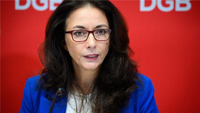 DGB-Chefin Fahimi beklagt einen Generalverdacht gegen kranke Beschäftigte.