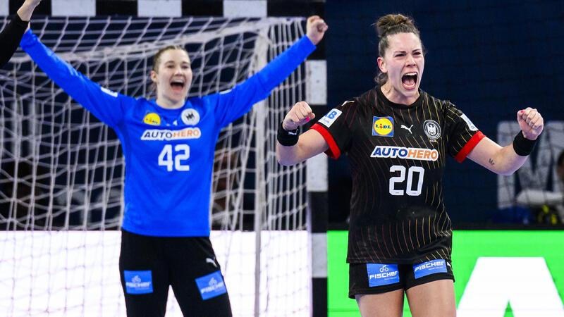 DHB-Kapitänin Emily Bölk und Torhüterin Katharina Filter spielten bereits beim BSV zusammen.