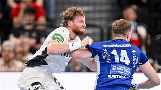 DHB-Neuling Tom Kiesler scheut keinen Zweikampf.