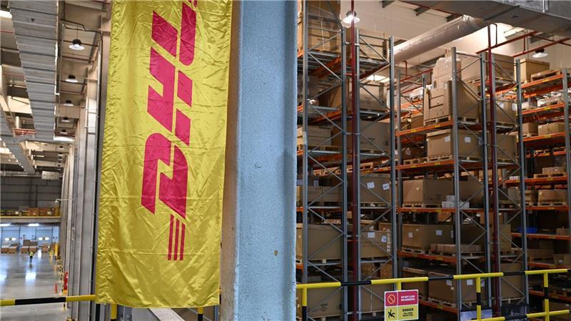 DHL-Lagerhaus in Dubai.