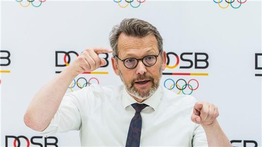 DOSB-Vorstandschef Otto Fricke sieht noch keine Vorentscheidung im Rennen um den nationalen Olympia-Kandidaten. (Archivbild)