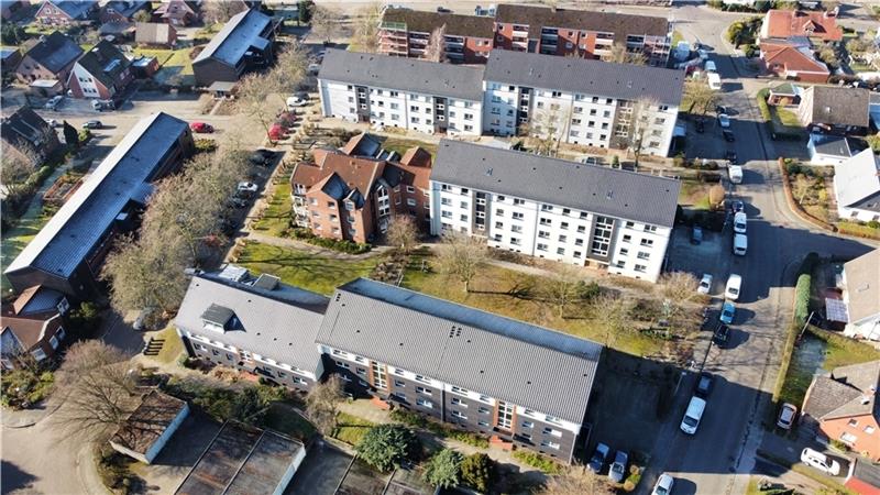 Da geht noch was: In Klein Thun werden insgesamt 125 Wohnungen für 8,6 Millionen Euro energetisch saniert. Fotos/Visualisierungen: Wohnstätte