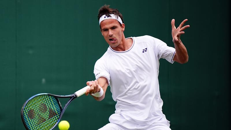 Wimbledon-Auftakt: Nur Struff und Altmaier siegen Daniel Altmaier musste sich in sein Match zurückkämpfen.