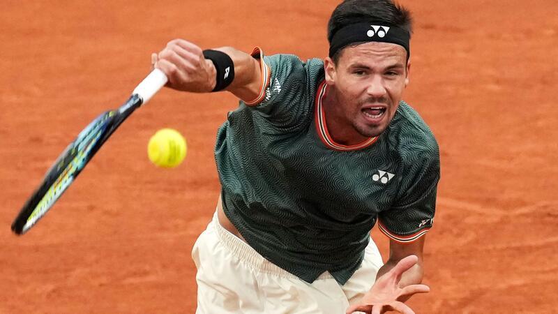 Nur ein deutscher Spieler in Hamburg in Runde zwei Daniel Altmaier scheitert in Hamburg in der ersten Runde (Archivbild).