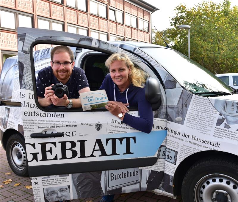 Daniel Beneke und Miriam Fehlbus kommen nach Harsefeld. Foto: Finnern