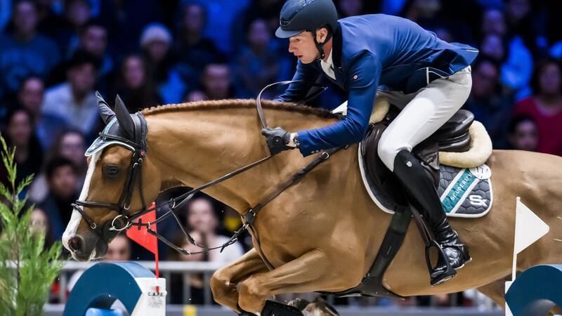 Hallenturnier in Braunschweig für 2024 abgesagt Daniel Deußer aus Deutschland in Aktion.