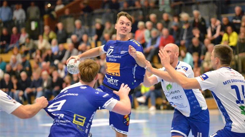VfL Fredenbeck wird in eigener Halle vom MTV Großenheidorn entzaubert Daniel Kyvala erzielte drei Tore für den VfL Fredenbeck.