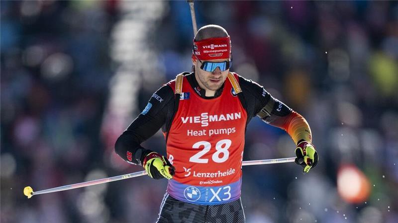 Bö thront über allen - Debakel für deutsche Biathleten Danilo Riethmüller enttäuscht in seinem ersten WM-Rennen.
