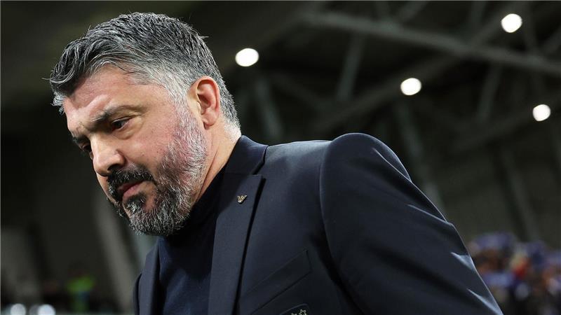 Darf erst einmal aufatmen: Italiens Nationaltrainer Gennaro Gattuso 