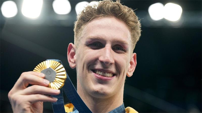 Darf sich Lukas Märtens in Paris wieder über Gold freuen? (Archivbild)