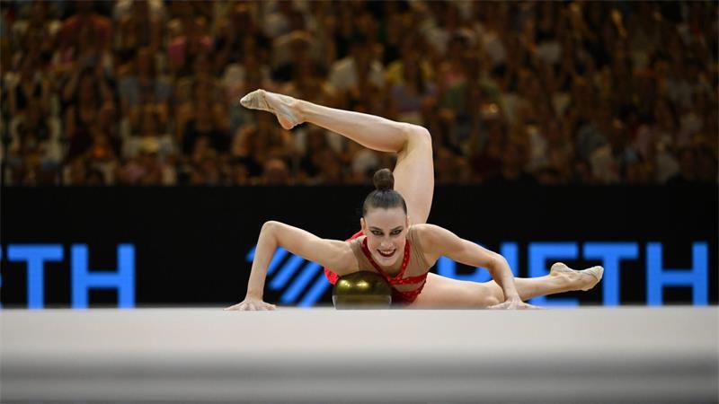 Gymnastik-Star Varfolomeev holt WM-Gold im Mehrkampf Darja Varfolomeev hat zum dritten Mal WM-Gold im Mehrkampf gewonnen.