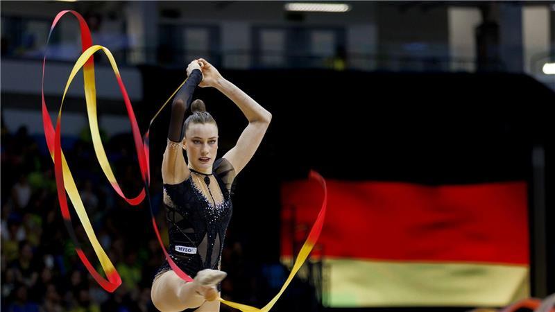Darja Varfolomeev ist erstmals Mehrkampf-Europameisterin. (Archivbild)