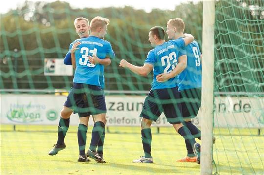 Darvin Stüve ist mit bisher elf Saisontreffern (drittbester Wert der Oberliga) der Torgarant für den Aufsteiger. So erfolgreich war er beim Heeslinger SC nie.