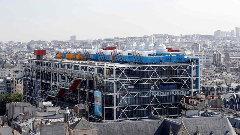 Petition gegen Schließung von Centre Pompidou ab 2025 Das 1977 eröffnete Centre Pompidou.