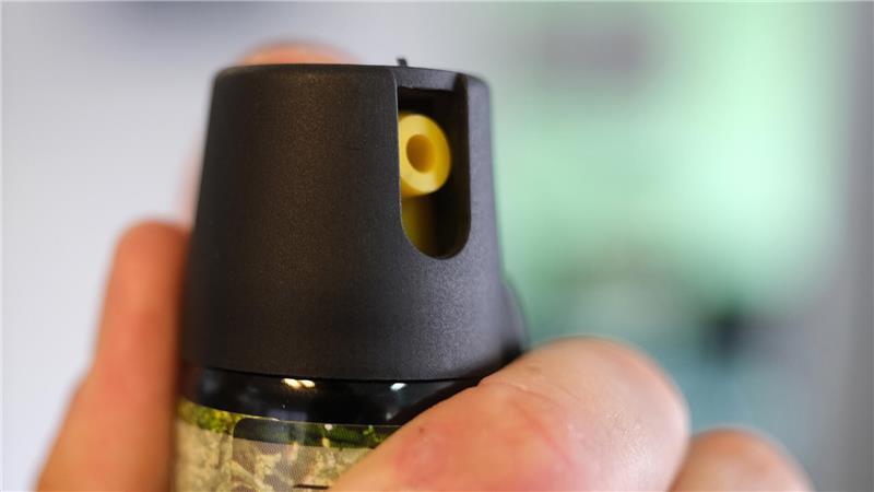 Das 38-jährige Opfer versuchte sich mit Pfefferspray zu verteidigen.