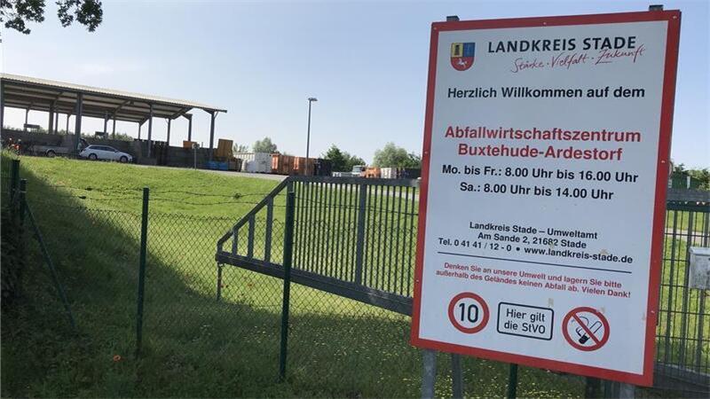 Abfallwirtschaftszentren in Stade und Buxtehude bleiben geschlossen Das Abfallwirtschaftszentrum (AWZ) Buxtehude-Ardestorf.