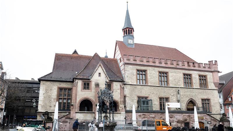 Altes Rathaus in Göttingen von Holzwurm befallen Das Alte Rathaus in Göttingen ist vom Holzwurm befallen und muss für etwa vier Wochen schließen, damit der Schädling bekämpft werden kann. (Archivbild)