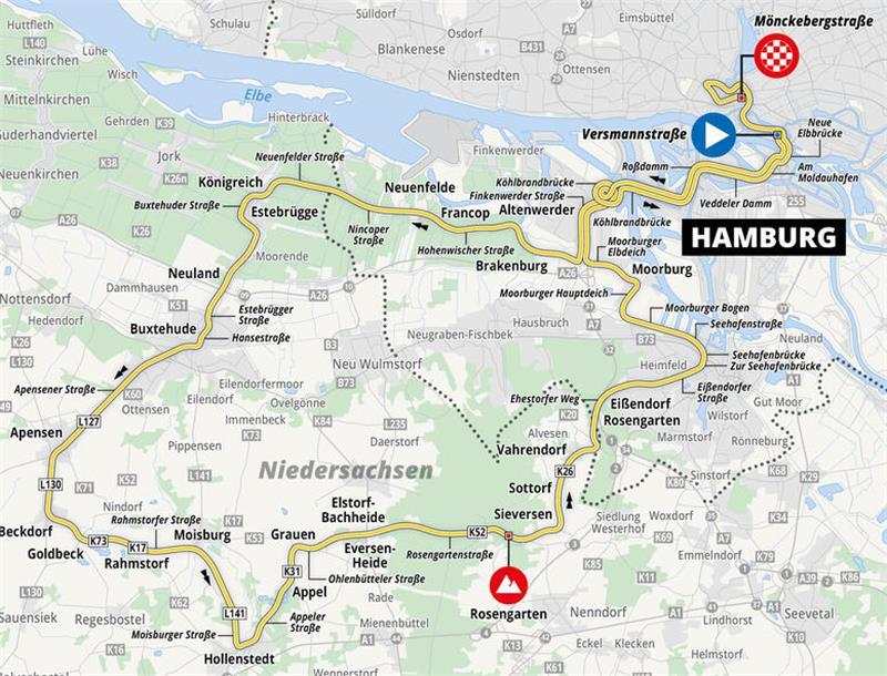 Cyclassics: Das müssen Besucher zum Start in Buxtehude wissen Das Amateurrennen über 110 Kilometer: Start ist in Hamburg, anschließend geht es in den Landkreis Stade.
