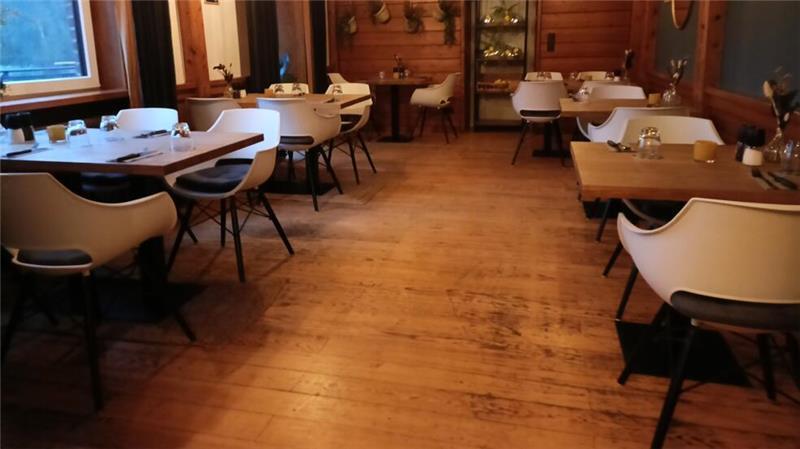 Osteria Il Mulino: Italienischer Wind für Deinster Mühle Das Ambiente ist auch im ersten Stock einladend.