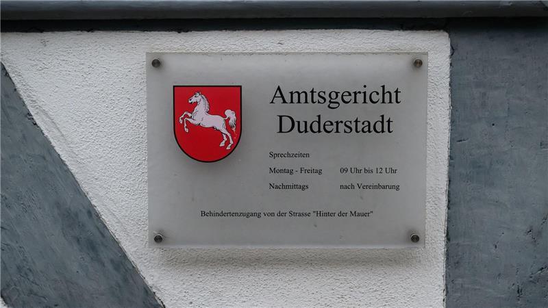 Das Amtsgericht Duderstadt fällte das Urteil. (Symbolbild)