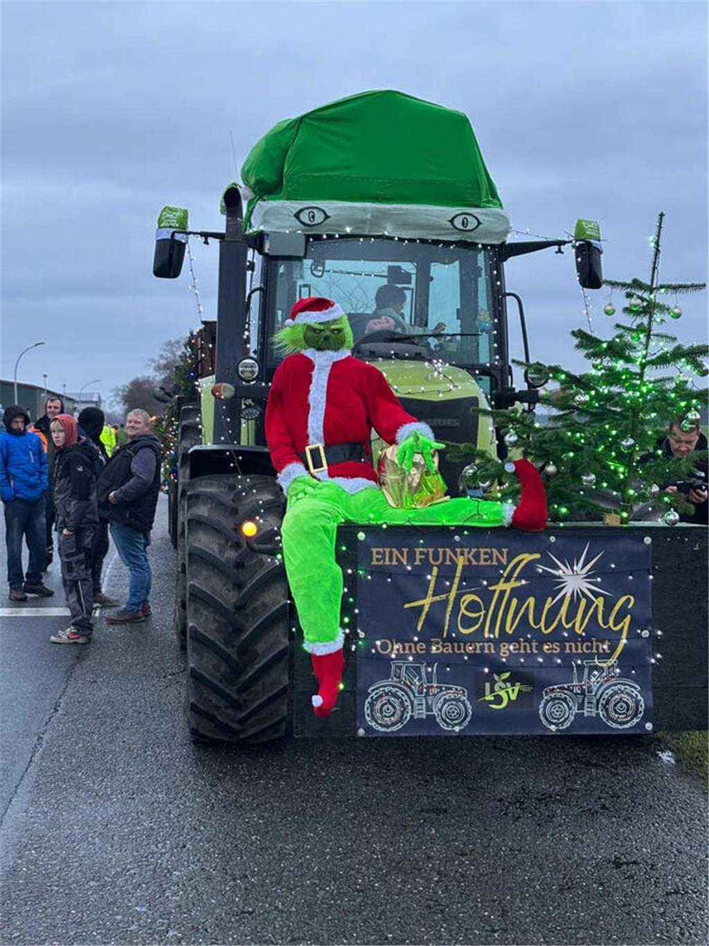 Das Anliegen der Landwirte ist ernst: Sie fordern mehr Wertschätzung für ihre Ar...