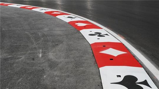 Das Auftakttraining in Las Vegas wurde nach wenigen Minuten abgebrochen.