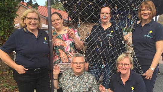 Das Aufwind-Team: Christa Piefel, Sabrina Brandt, Frank Neuber, Uta Dittmer, Christina Quelle und Katrin Neuber (von links).