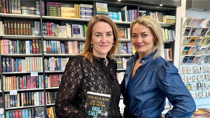 Das Autorinnen-Duo Line Holm (links) und Stine Bolther.