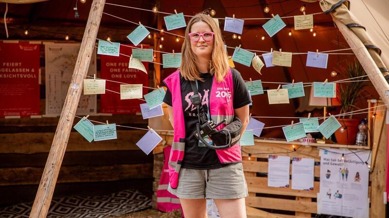 Johanna Bauhaus vom Awareness-Team.