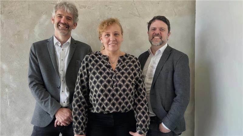 Das B&P-Team: Sönke Giese, Miriam Fehlbus, Tobias Pusch (von links). Foto: Klempow