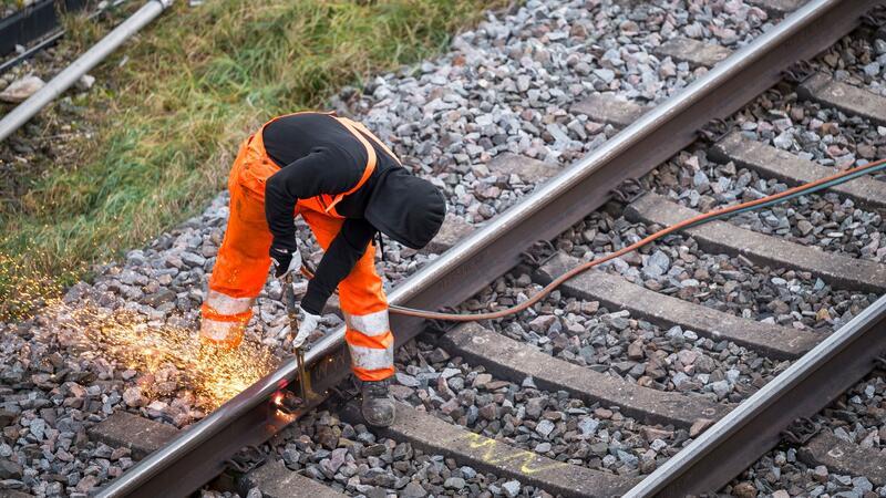 Bahn kommt mit Bauprogramm voran Das Bauprogramm der Bahn soll für mehr Pünktlichkeit sorgen.