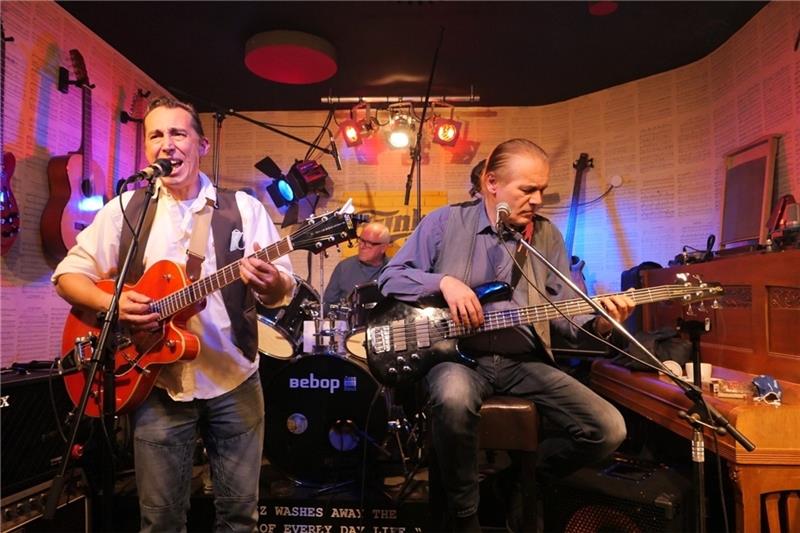 Das „Bebop“-Trio stand in der Kneipe häufig auf der Bühne. Foto: Sauerwein