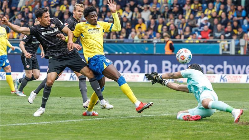 Das Braunschweiger 2:0 durch Faride Alidou.