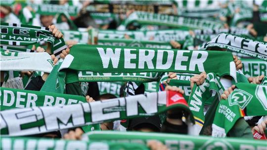 Das Bremer Weserstadion ist für die letzten beiden Heimspiele der Saison von Werder Bremen bereits ausverkauft. Foto: Jaspersen/dpa