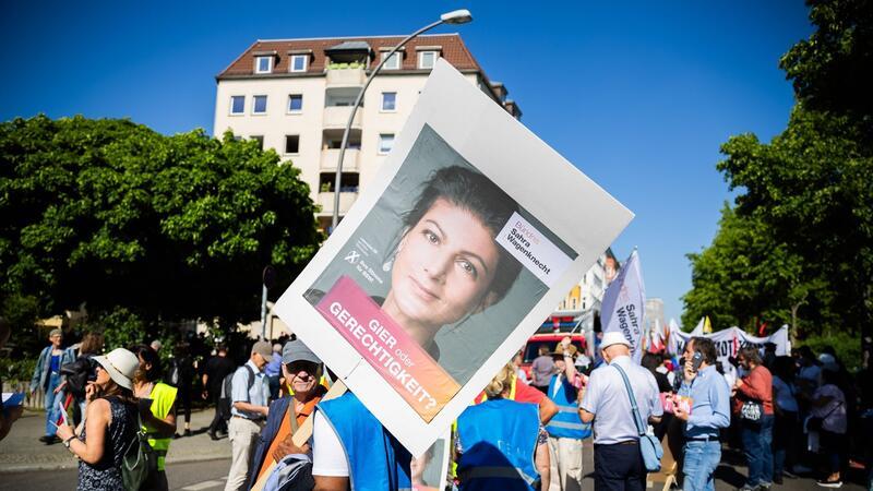 Das Bündnis Sahra Wagenknecht erfreut sich laut einer Umfrage in Thüringen wachsender Beliebtheit.
