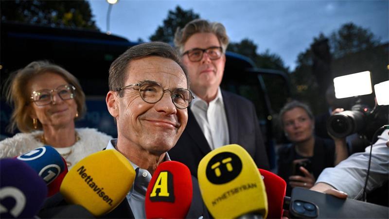 Vorläufiges Ergebnis: Mehrheit für Opposition in Schweden Das Bündnis des schwedischen Ministerpräsidenten Ulf Kristersson unterlag bei der Wahl. (Archivbild)
